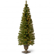 National Tree Company 6 ft. Montclair Spruce Entrance Artificial Christmas Tree with Clear Lights