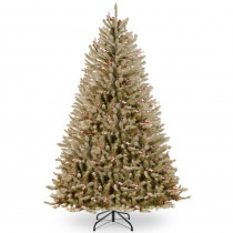 National Tree Company 6.5 ft. Dunhill Fir Artificial Christmas Tree with Clear Lights