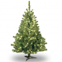 National Tree Company 6 ft. Kincaid Spruce Artificial Christmas Tree with Clear Lights