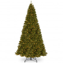 National Tree Company 12 ft. North Valley Spruce Artificial Christmas Tree with Clear Lights