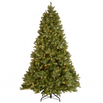 National Tree Company 6 ft. Downswept Douglas Fir Artificial Christmas Tree with Clear Lights