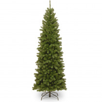 National Tree Company 6.5 ft. North Valley Spruce Pencil Slim Artificial Christmas Tree