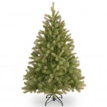 National Tree Company 4-1/2 ft. FEEL-REAL Downswept Douglas Fir Hinged Artificial Christmas Tree Special Version