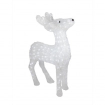 Northlight 29 in. Christmas Lighted Commercial Grade Acrylic Reindeer Display Decoration