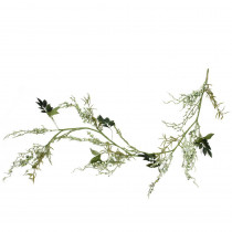 Northlight 5 ft. Green Mixed Berry and Spring Floral Decorative Artificial Garland