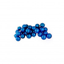 Northlight 2.5 in. (60 mm) Shiny Lavish Blue Shatterproof Christmas Ball Ornaments (60-Count)