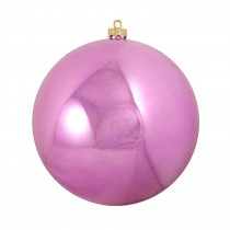 Northlight Shatterproof Shiny Bubblegum Pink UV Resistant Commercial Christmas Ornament