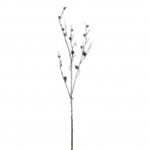 Northlight 42 in. Sparkling Frosted Pinecone Pine Twig Branch