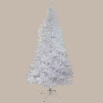 Northlight 9.5 ft. x 64 in. Unlit White Glimmer Iridescent Spruce Full Artificial Christmas Tree