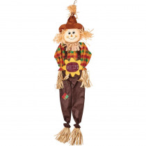 60 in. Hanging Scarecrow Sunflower Sign