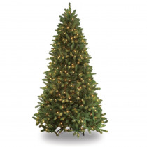 Puleo 7.5 ft. Pre-Lit Glacier Fir Artificial Christmas Tree with 700 Clear Lights