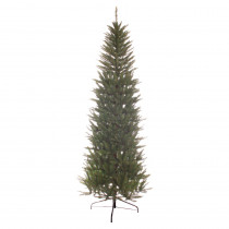Puleo 7 ft. Unlit Slim Fraser Fir Artificial Christmas Tree