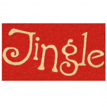Home & More Jingle 29 in. x 17 in. Coir and Vinyl Door Mat