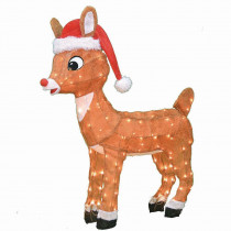 Rudolph 36 in. 3D LED Rudolph