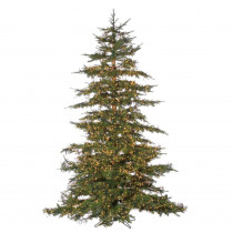 STERLING 7.5 ft. Pre-Lit LED Natural Cut Monaco Pine Artificial Christmas Tree with Micro Lights