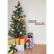 WallPOPs 33.5 in. x 10.25 in. Deck the Halls Wall Quote