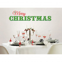 WallPOPs 46 in. x 11 in. Merry Christmas Wall Quote