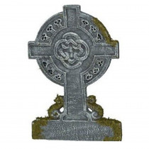 WMU Mossy Celtic Cross Tombstone