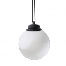 Xodus Innovations 5 in. White LED Hanging Patio Globe