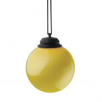 Xodus Innovations 5 in. Yellow LED Hanging Patio Globe