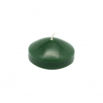 Zest Candle 1.75 in. Hunter Green Floating Candles (Box of 24)