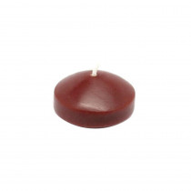 Zest Candle 1.75 in. Brown Floating Candles (Box of 24)