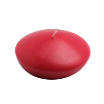 Zest Candle 4 in. Red Floating Candles (Box of 3)