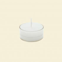 Zest Candle 1.5 in White Tealight Candles (50-Pack)