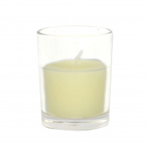 Zest Candle 2 in. Ivory Round Glass Votive Candles (12-Box)