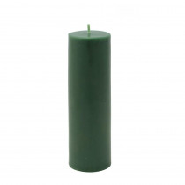 Zest Candle 2 in. x 6 in. Hunter Green Pillar Candle Bulk (24-Case)