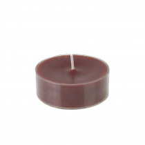 Zest Candle 2.25 in. Brown Mega Oversized Tealights (12-Box)